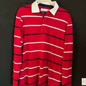 Roundtree&yorke long sleeve shirt, size small but fits as a medium